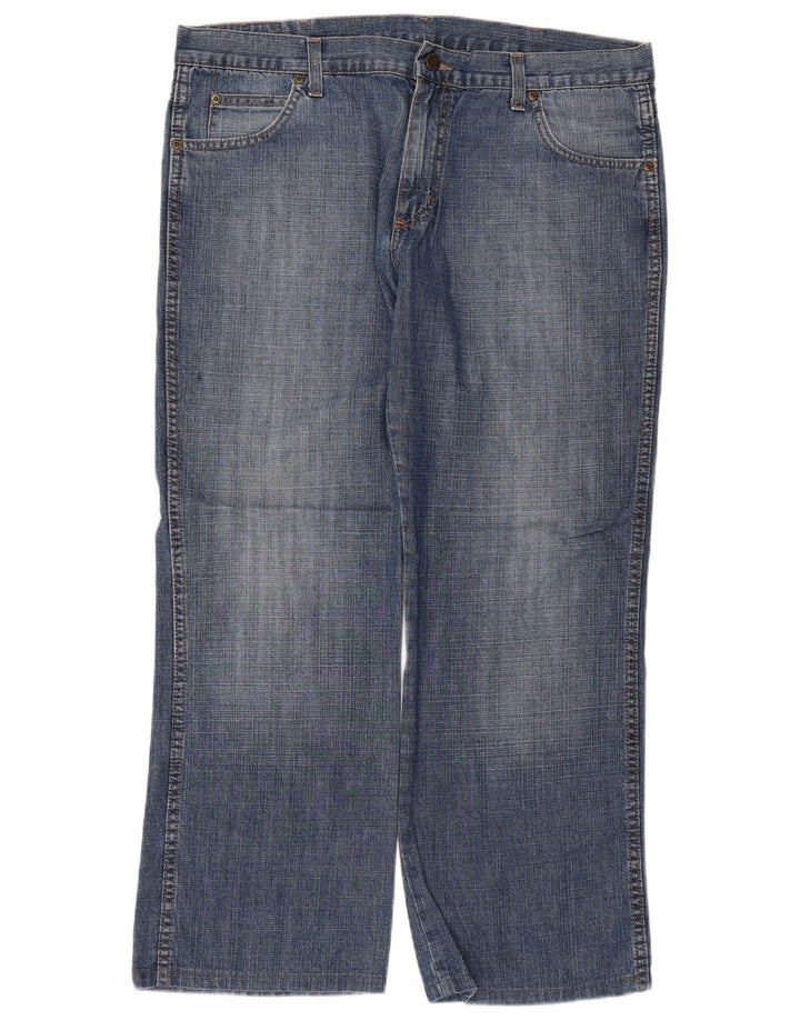 Wrangler Bootcut jeans til mænd W36 L30 blå bomuld