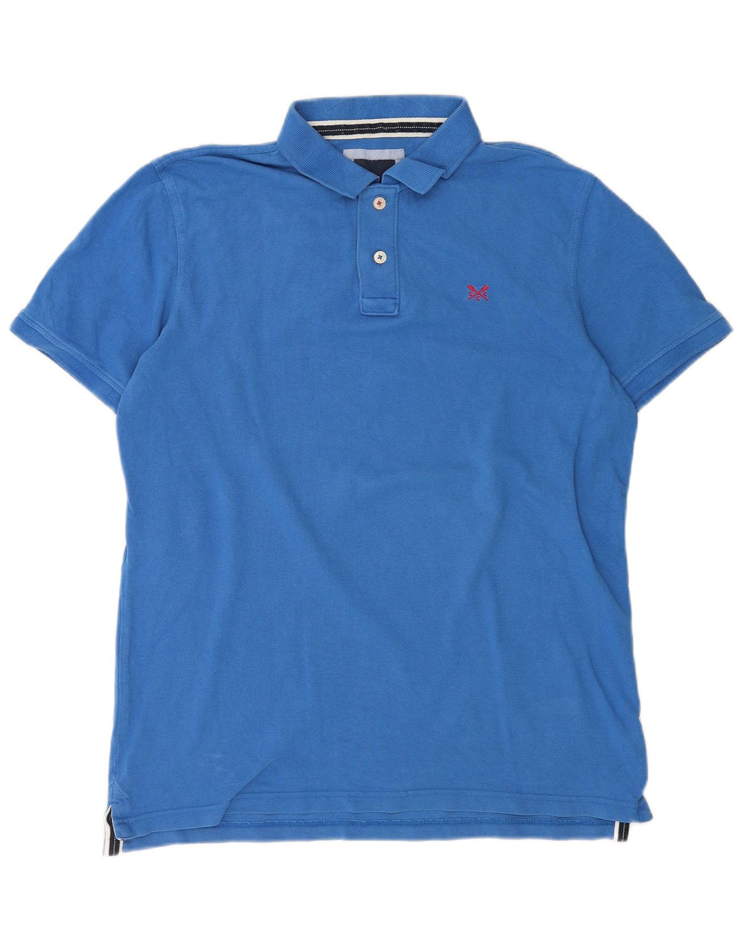 Besætningstøj Herre poloshirt Stor blå bomuld
