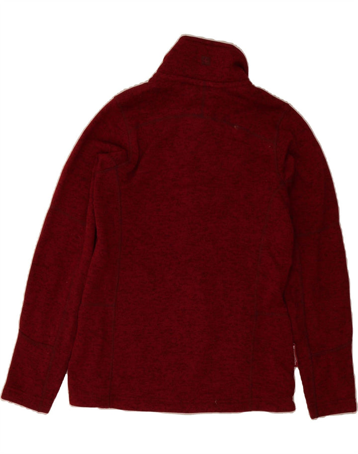 MOUNTAIN WAREHOUSE Womens Tracksuit Top Jacket UK 12 Medium Burgundy Vintage Mountain Warehouse and Second-Hand Mountain Warehouse from Messina Hembry 