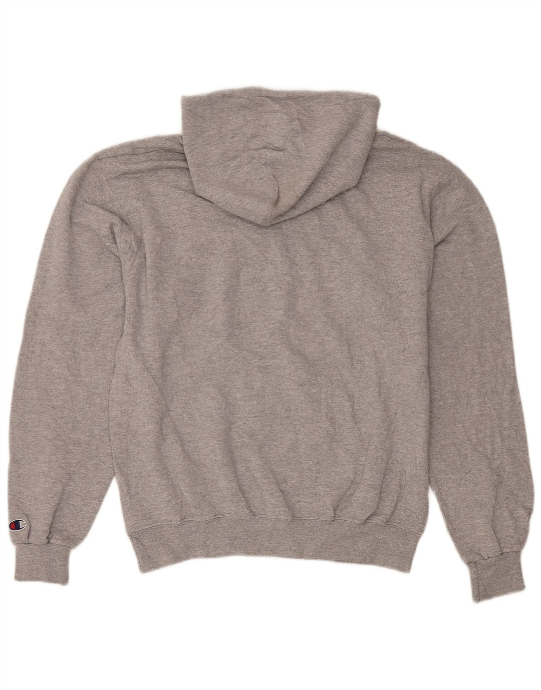 Champion Herre grafisk hættetrøje Jumper Medium Grey Flecked Bomuld
