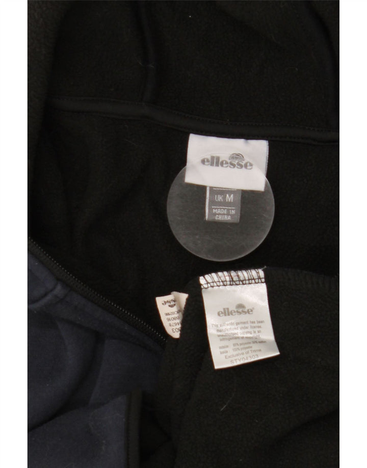 ELLESSE Hættetrøje med lynlås til mænd mellem marineblå polyester