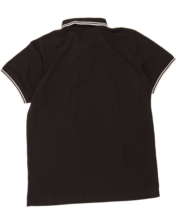 KAPPA Mens Polo Shirt XL Black Cotton Vintage Kappa and Second-Hand Kappa from Messina Hembry 