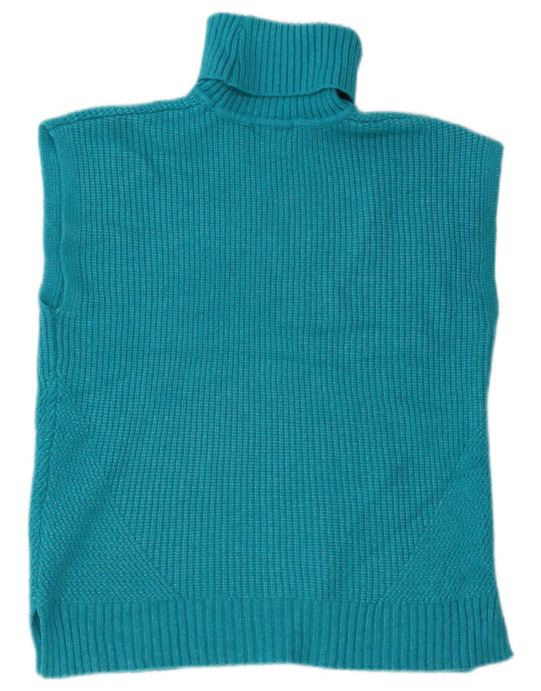 Marks & Spencer Dame Vest Tank Top UK 16 Stor Blå Polyamid