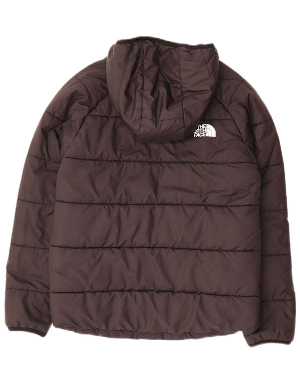 THE NORTH FACE Piger Polstret hættejakke 9-10 år Medium Sort
