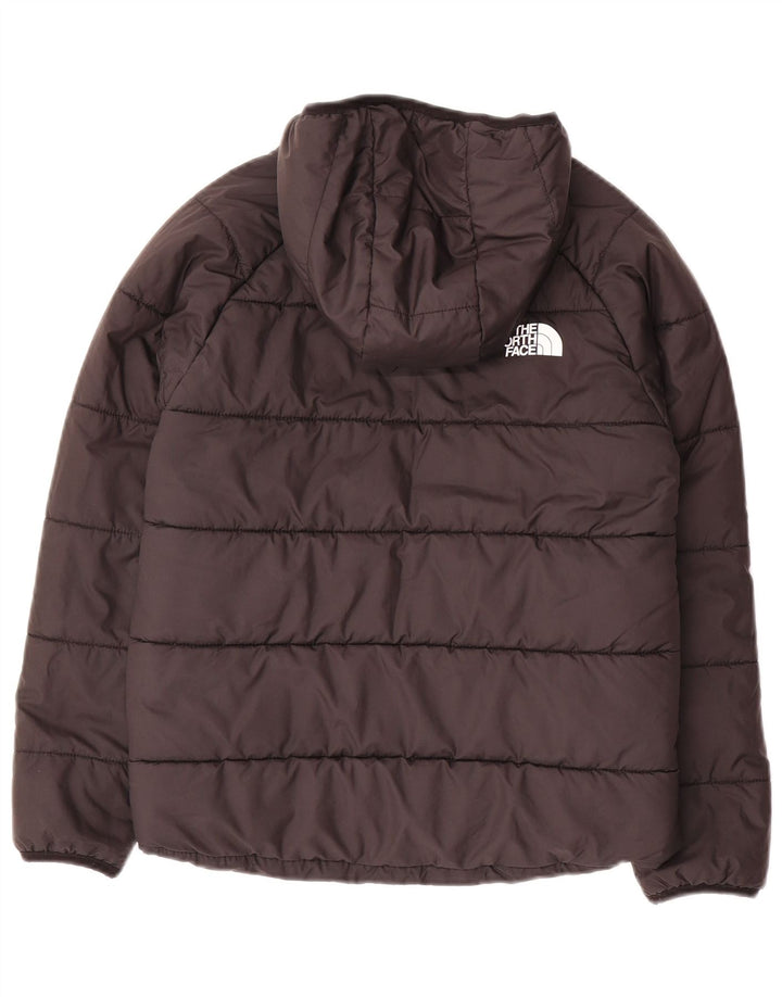THE NORTH FACE Piger Polstret hættejakke 9-10 år Medium Sort