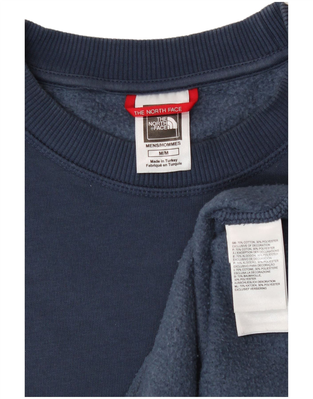 The North Face Herre Sweatshirt Jumper Medium Navyblå Bomuld