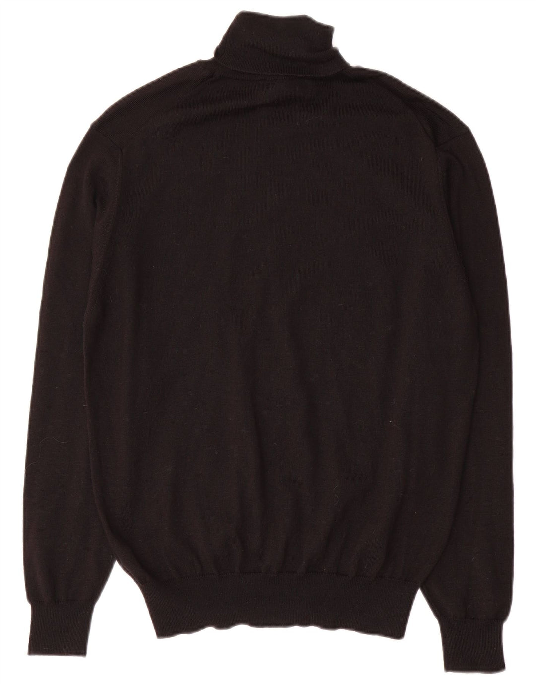 Marks & Spencer Dame Roll Neck Jumper Sweater UK 16 Large Black
