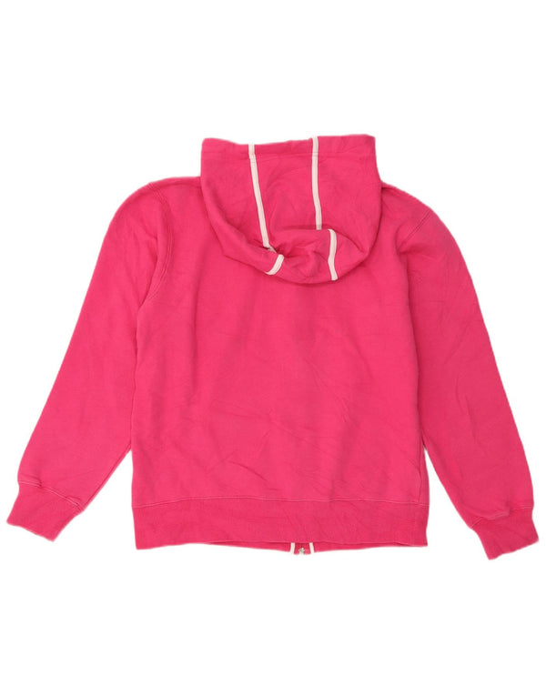 Fila hættetrøje til kvinder med lynlås UK 14 Medium Pink Bomuld