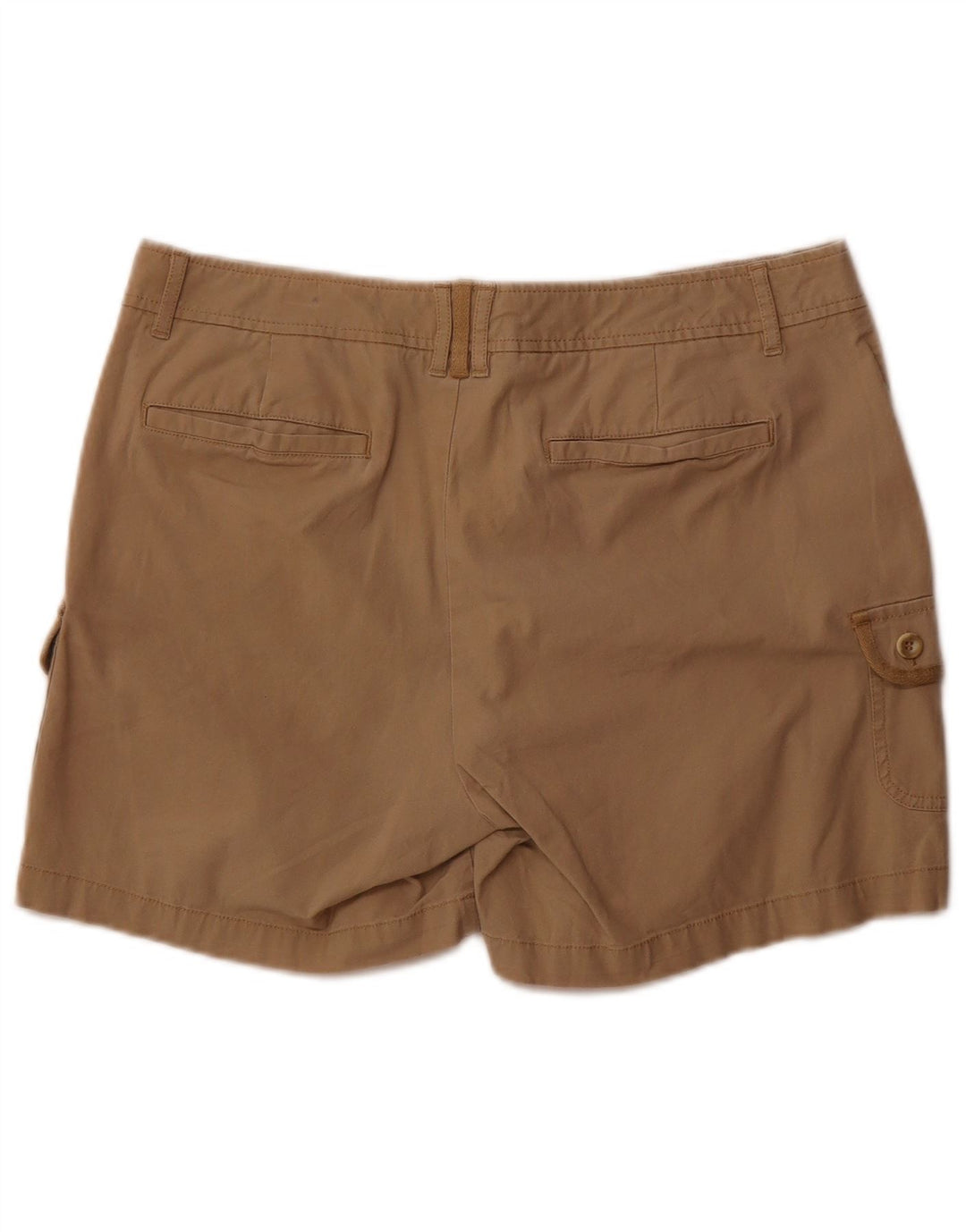 Dockers Dame Cargo Shorts US 12 Large W34 Beige Bomuld