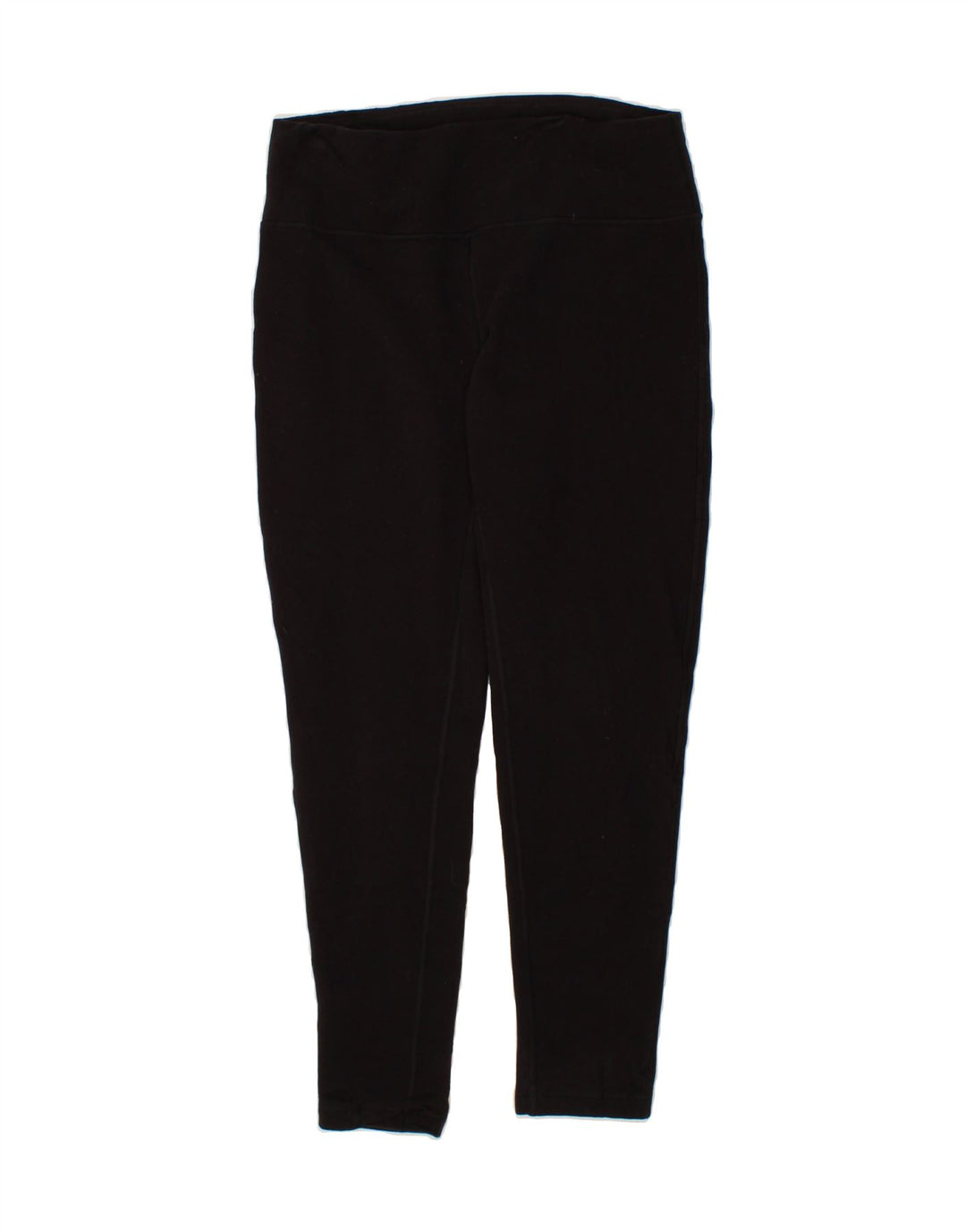 VINTAGE Womens Leggings UK 14 Large Black Vintage Vintage and Second-Hand Vintage from Messina Hembry 