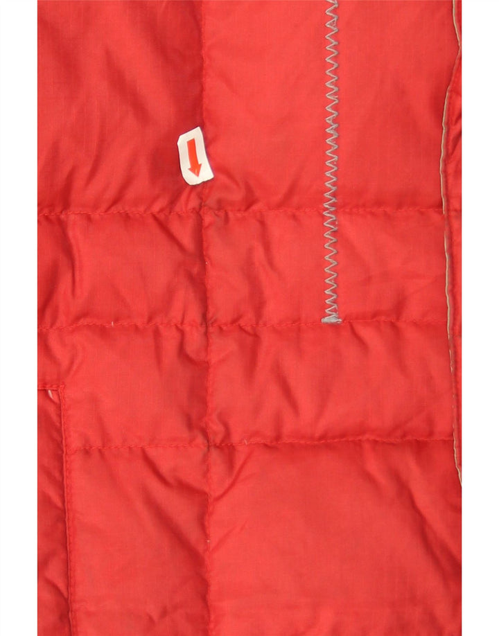 Murphy & Nye Boys Grafisk polstret Gilet 9-10 år Stor rød polyamid