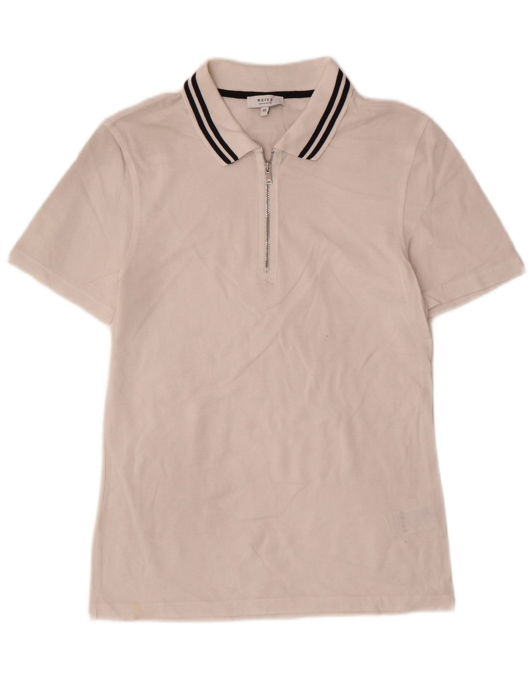 Reiss Polo Shirt til mænd XS Hvid Bomuld