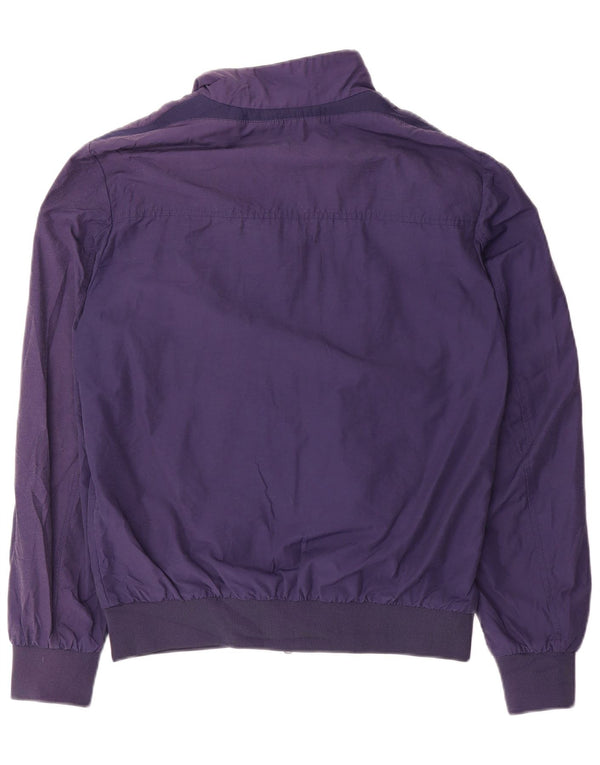 Geox Herre Respira Bomber Jacket UK 36 Small Navy Blue Polyamide