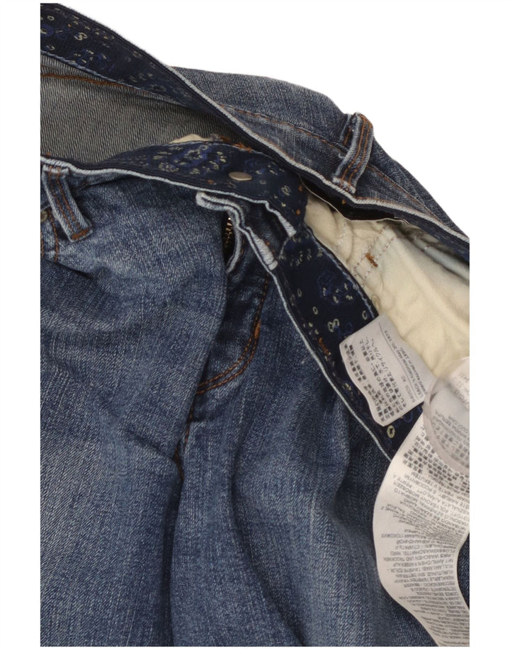 Levi's Dame 525 Straight Jeans W30 L32 Blå Bomuld