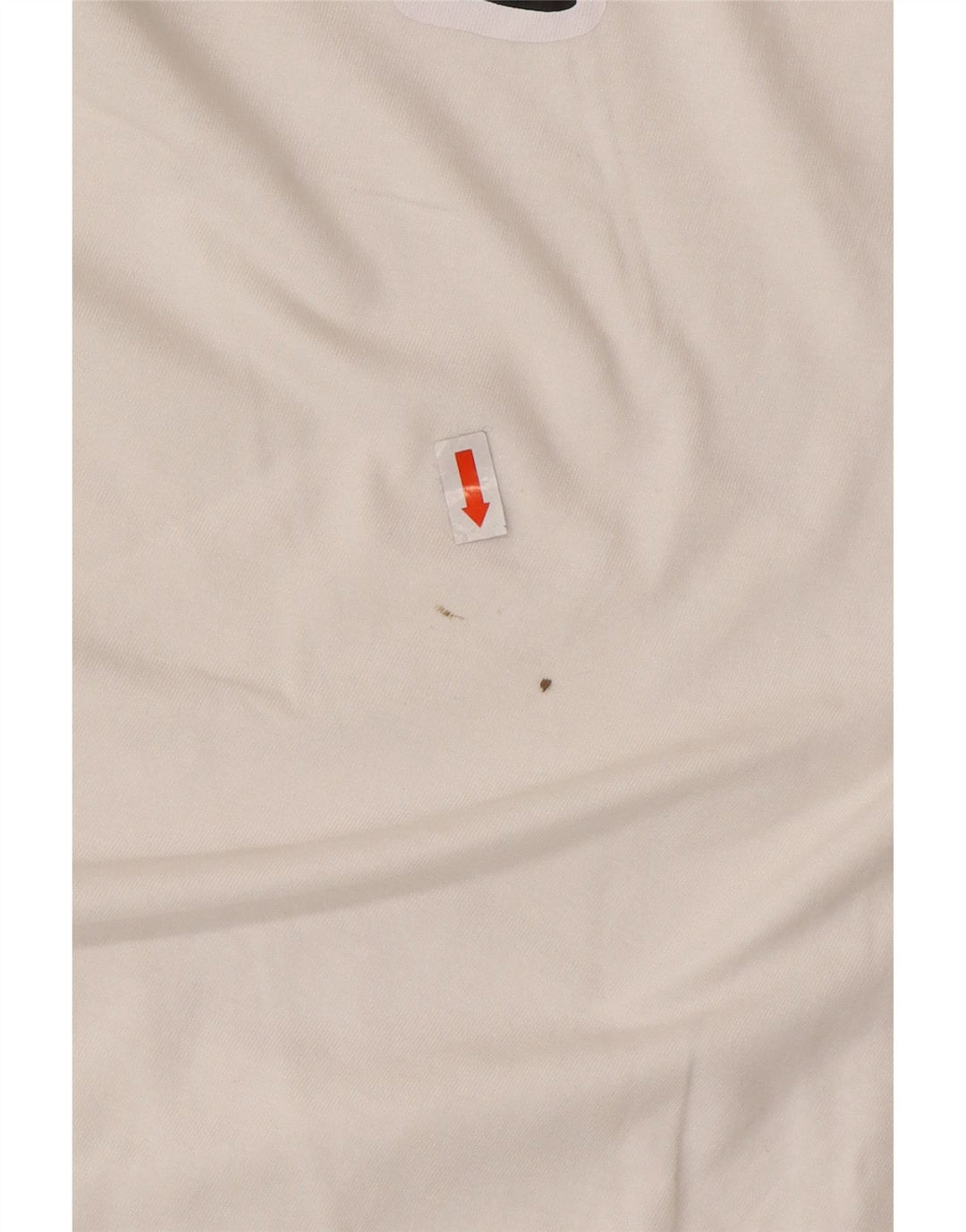 KAPPA Herre Grafisk T-Shirt Top XL Hvid Bomuld