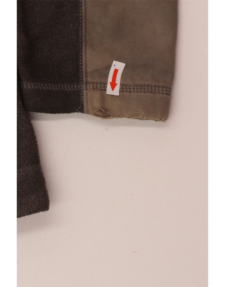 Musto Herre grafisk fleecejakke UK 36 Small Grey Colourblock Polyester