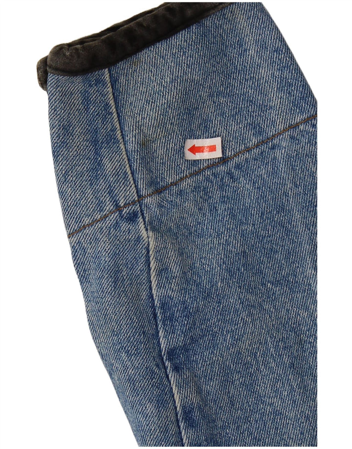Vintage Dame denimjakke UK 14 Stor Blå Bomuld