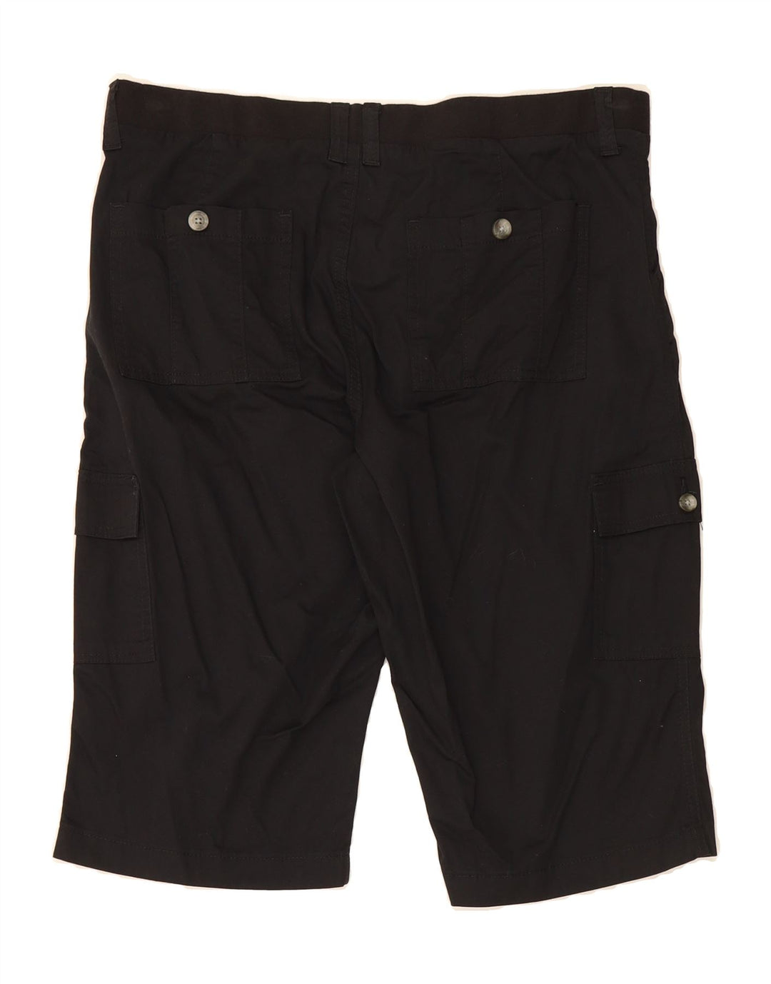 LEE Womens Bermuda Cargo Shorts US 16 2XL W38  Black Cotton Vintage Lee and Second-Hand Lee from Messina Hembry 