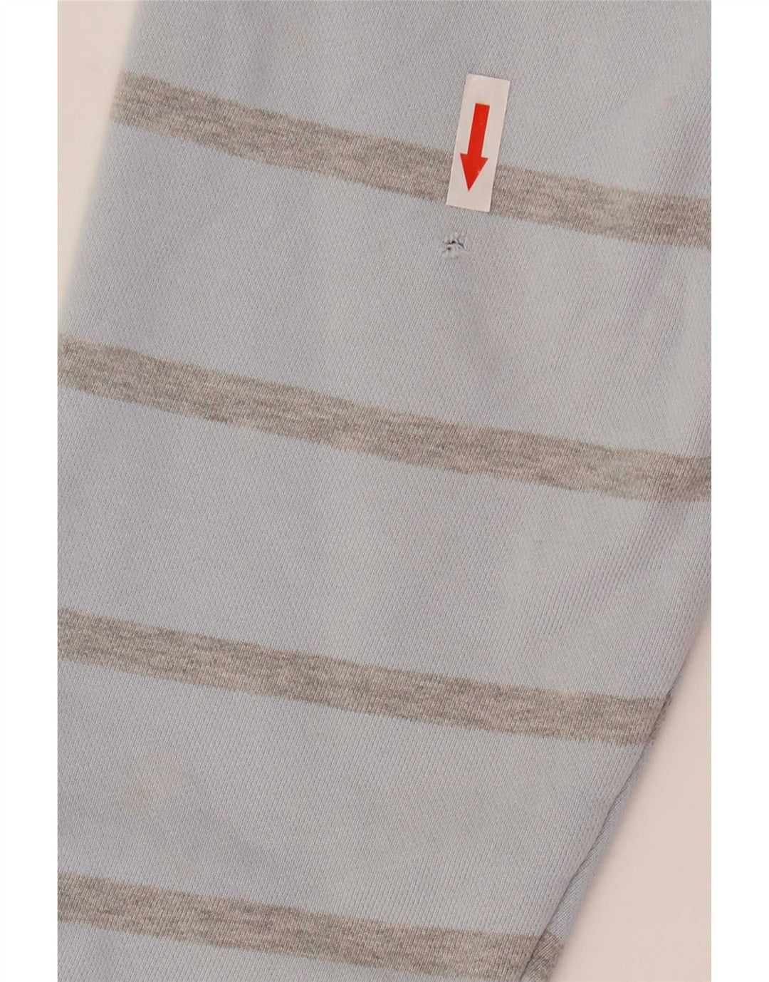 Ralph Lauren Dame Oversized Sweatshirt Jumper UK 12 Mellem blå stribet