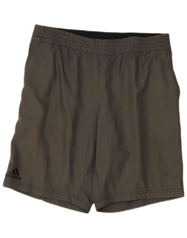 Adidas Herre Climacool Sport Shorts Large Grå Polyester