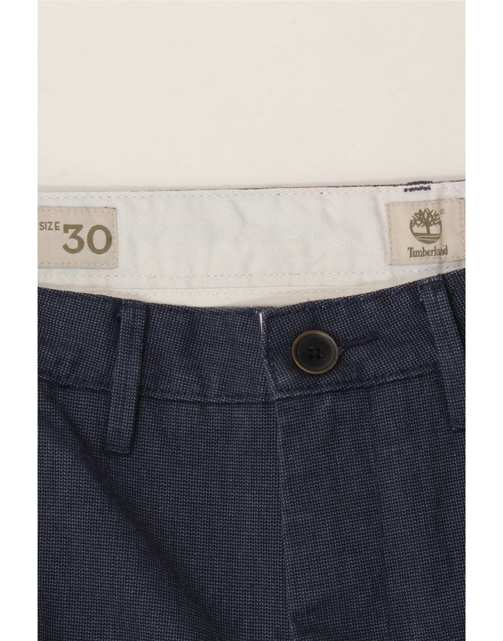 TIMBERLAND Mens Chino Shorts W30 Medium Navy Blue Cotton Vintage Timberland and Second-Hand Timberland from Messina Hembry 