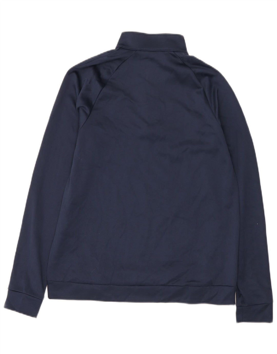 Nike Herre Dri Fit Sweatshirt med lynlås, lille marineblå polyester