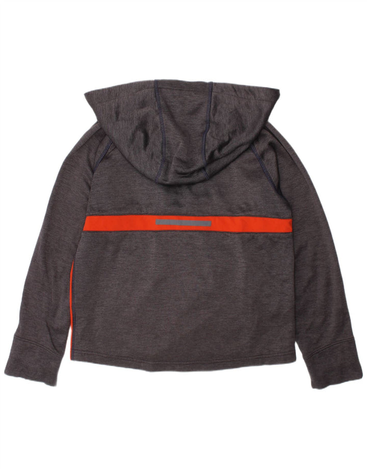 Russell Athletic Girls Hættetrøje med lynlås 7-8 år Medium Grå Polyester