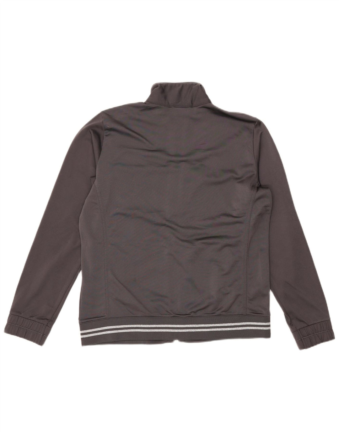 CHAMPION Dame træningsdragt Topjakke UK 14 Medium Grå Polyester
