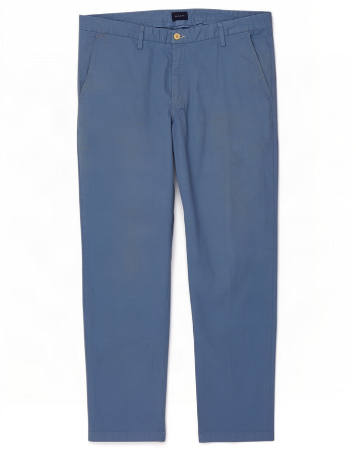 Gant Herre Slim Chino Bukser W38 L32 Blå