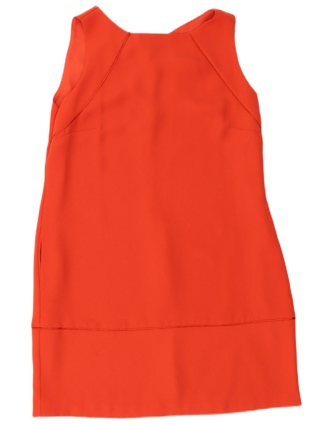 Coast Womens Ærmeløs Shift Dress UK 16 Large Orange Polyester