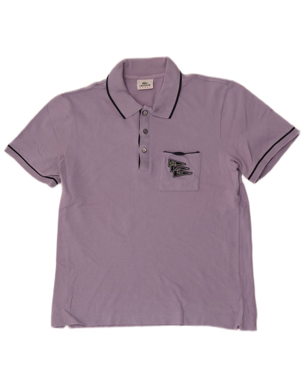 Lacoste herre poloskjorte str. 6 XL Lilla bomuld