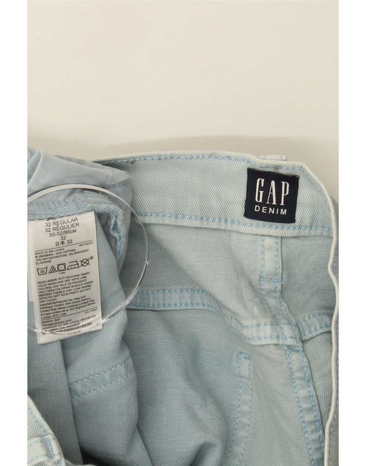 Gap Womens Cropped Jeans W32 L26 Blå Bomuld