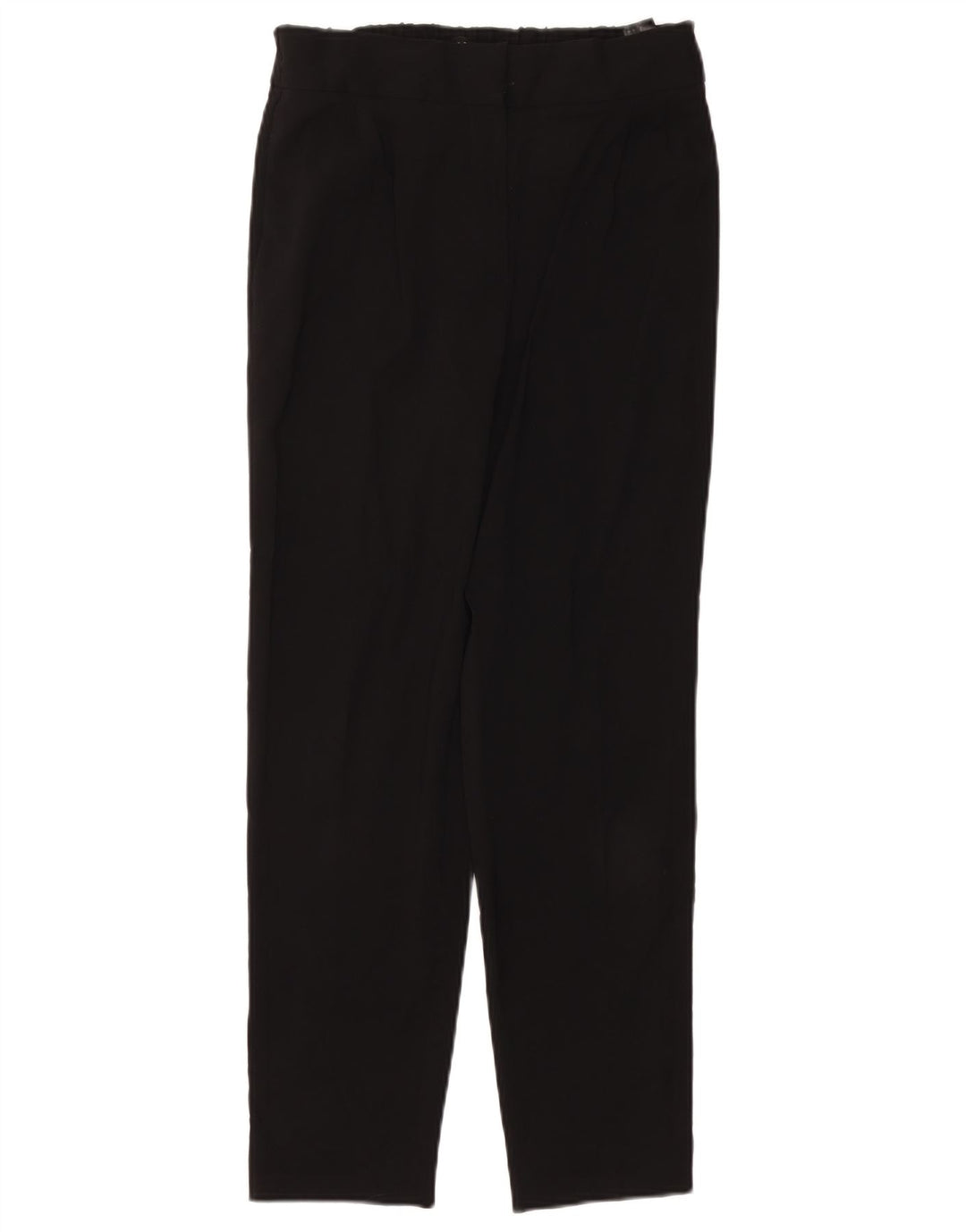 MASSIMO DUTTI Højtaljede fritidsbukser til kvinder EU 36 XS W26 L27 Sort