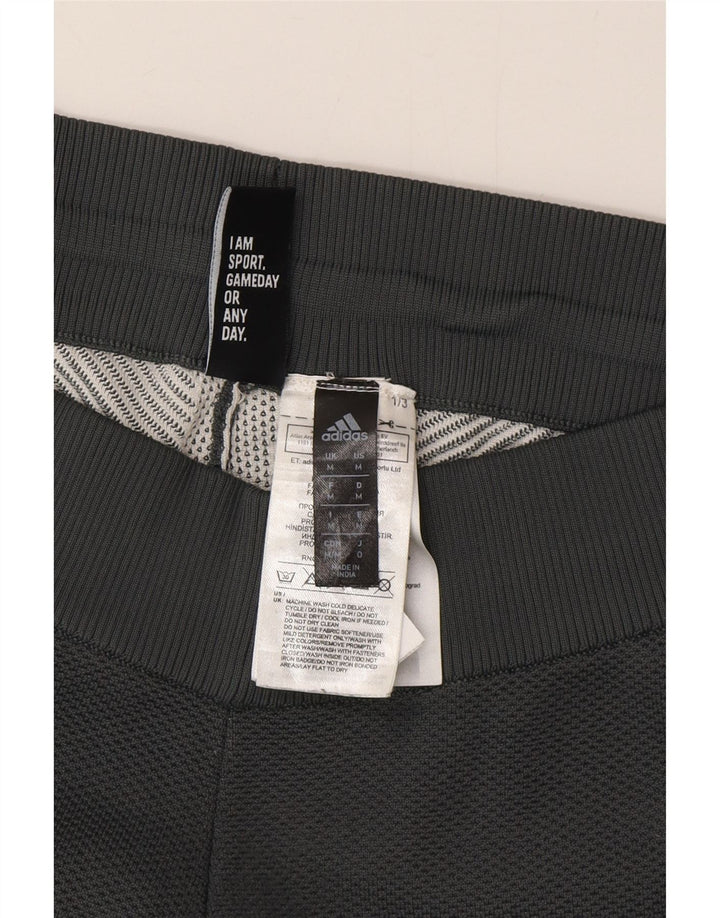 Adidas Træningsdragtsbukser til kvinder UK 14 Medium Grey Colourblock Polyester