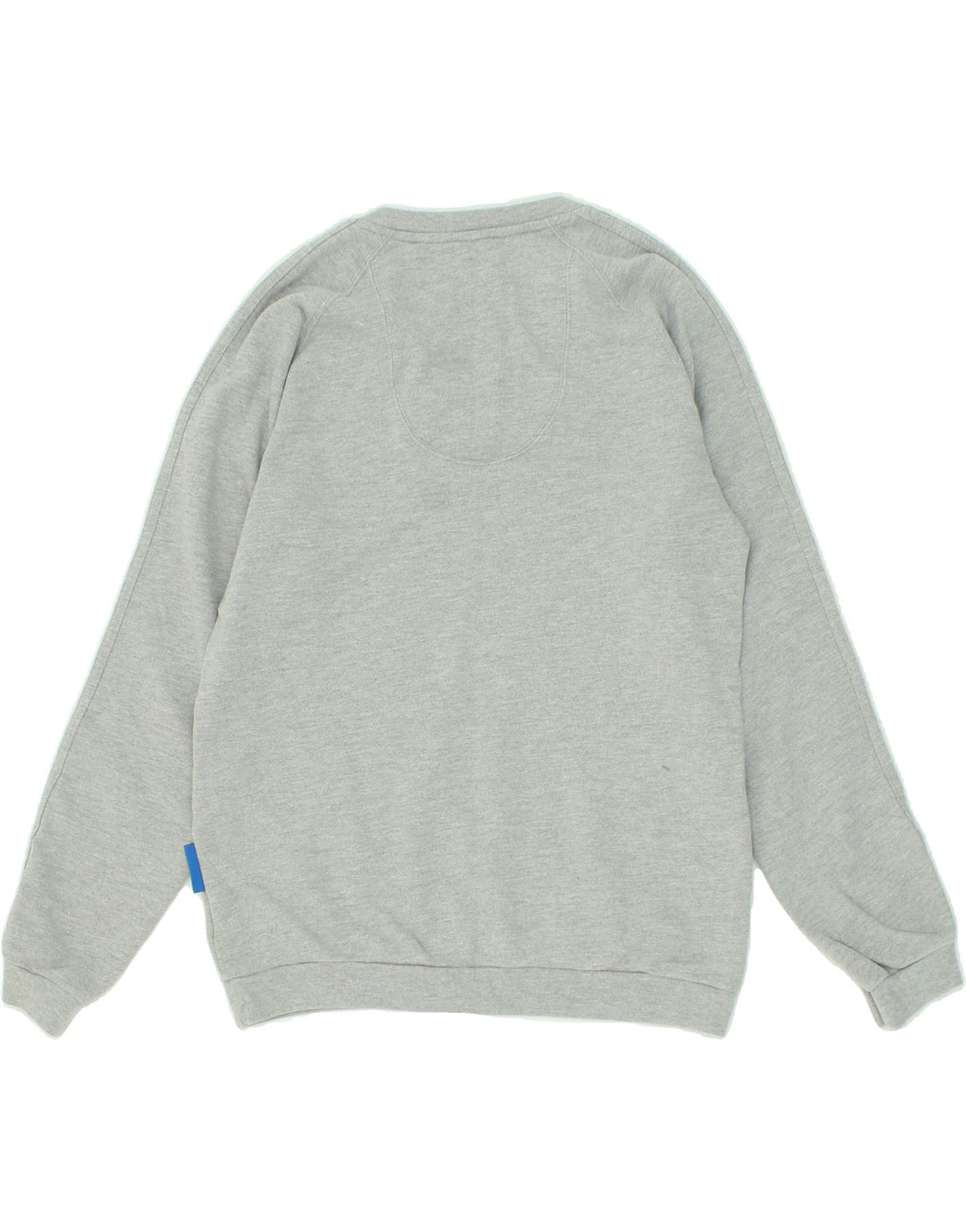ADIDAS Mens Sweatshirt Jumper Small Grey Cotton Vintage Adidas and Second-Hand Adidas from Messina Hembry 
