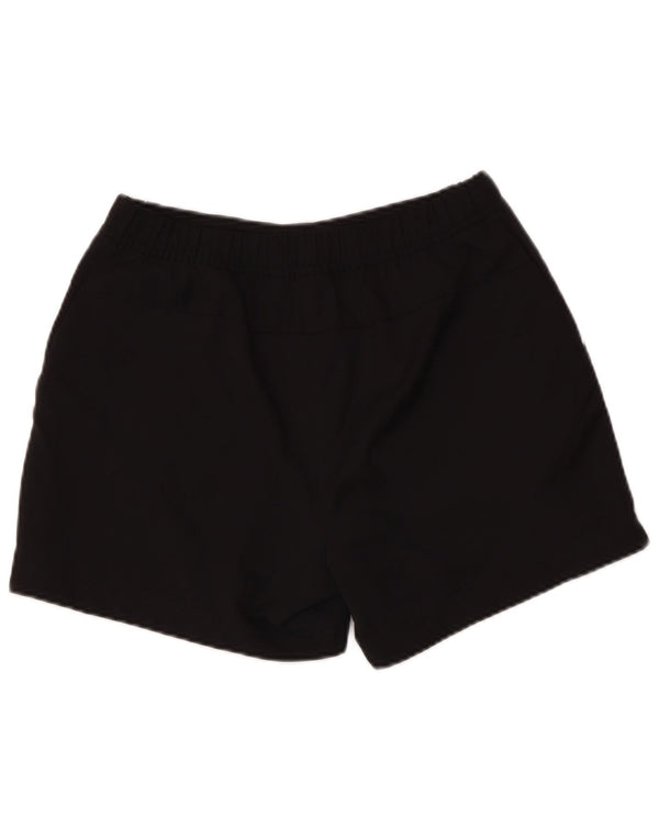 ADIDAS sportsshorts til kvinder UK 12 medium sort polyester