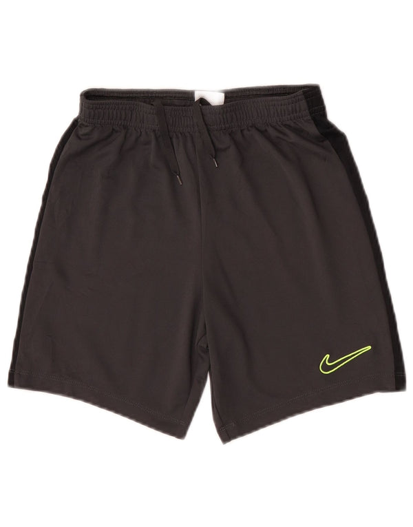 Nike Boys Sports Shorts 10-11 år Medium Sort Colourblock Polyester