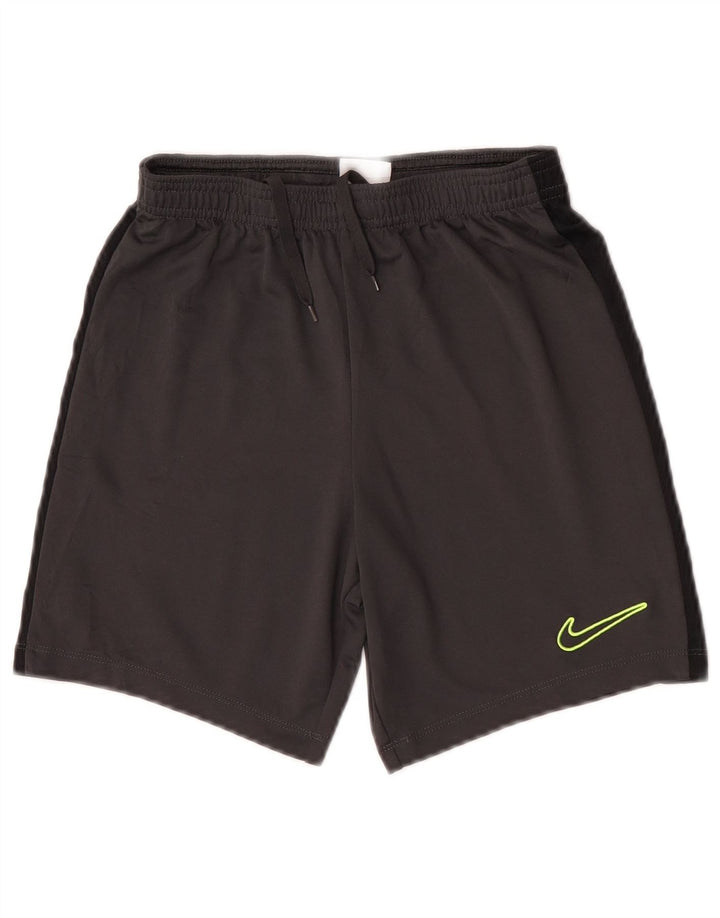Nike Boys Sports Shorts 10-11 år Medium Sort Colourblock Polyester