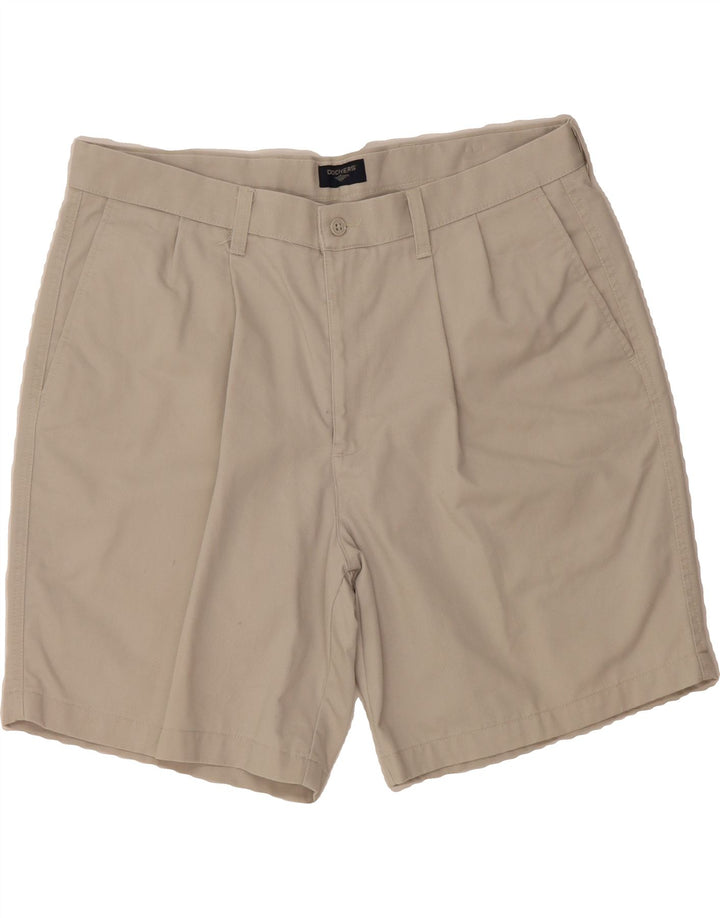 DOCKERS Mens Pegged Chino Shorts W38 XL Beige Cotton Vintage Dockers and Second-Hand Dockers from Messina Hembry 