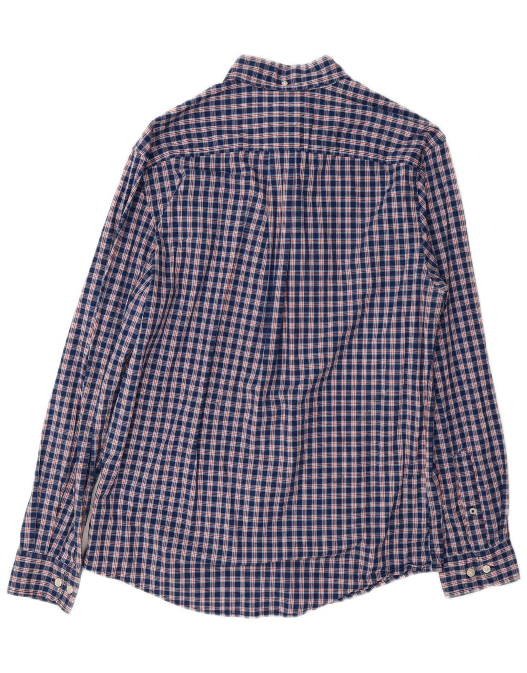 Tommy Hilfiger Herreskjorte Medium Navyblå ternet bomuld