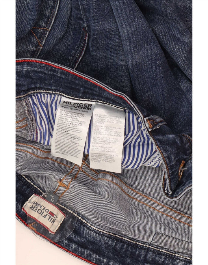 Tommy Hilfiger Dame Slim Jeans W34 L32 Blå Bomuld