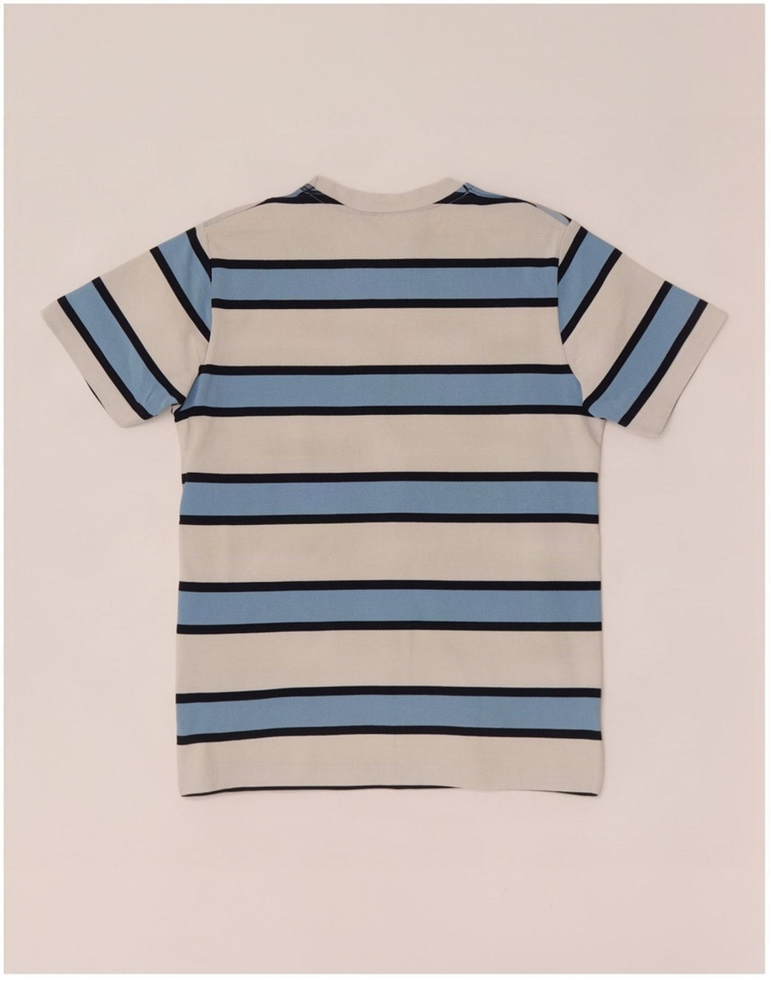 Ellesse Herre T-Shirt Top Lille Hvid Stribet