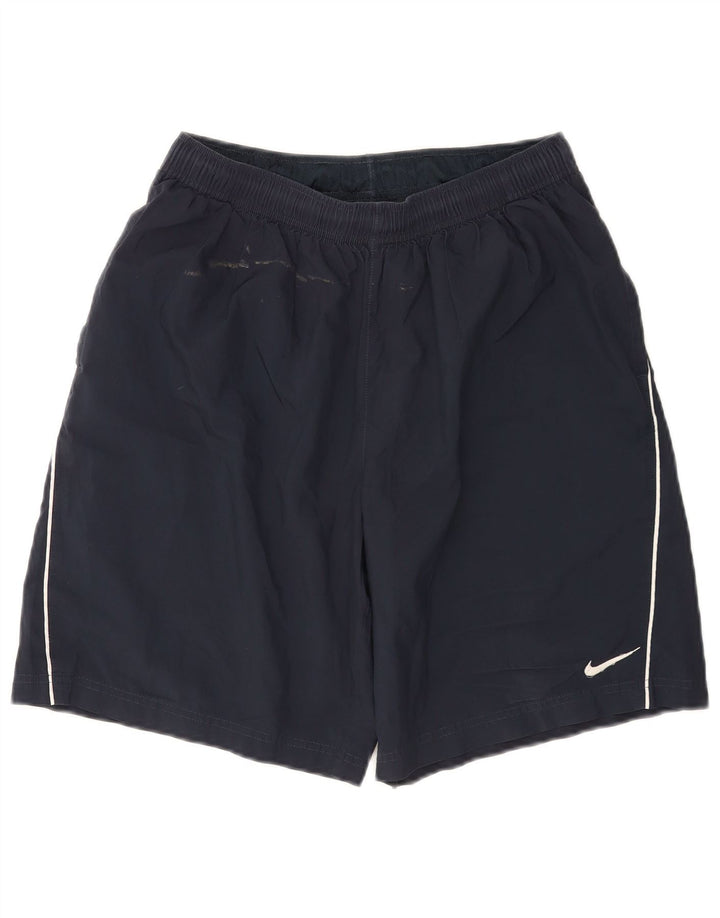 Nike Herre Dri Fit Sportshorts Medium Navyblå Polyester