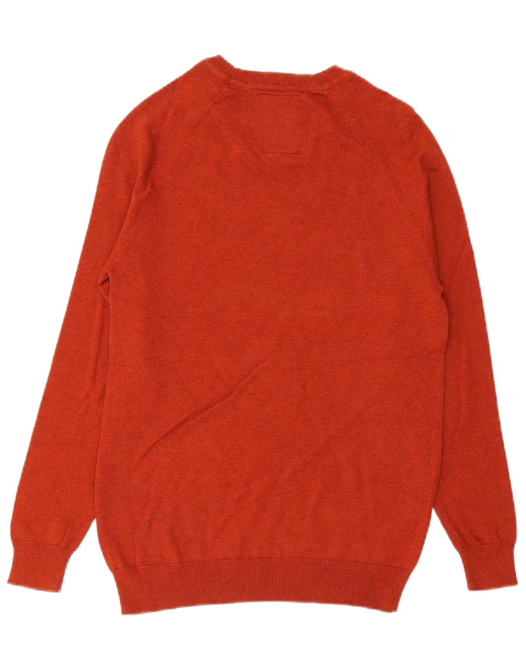 Superdry Herre Boat Neck Jumper Sweater Lille Orange Bomuld