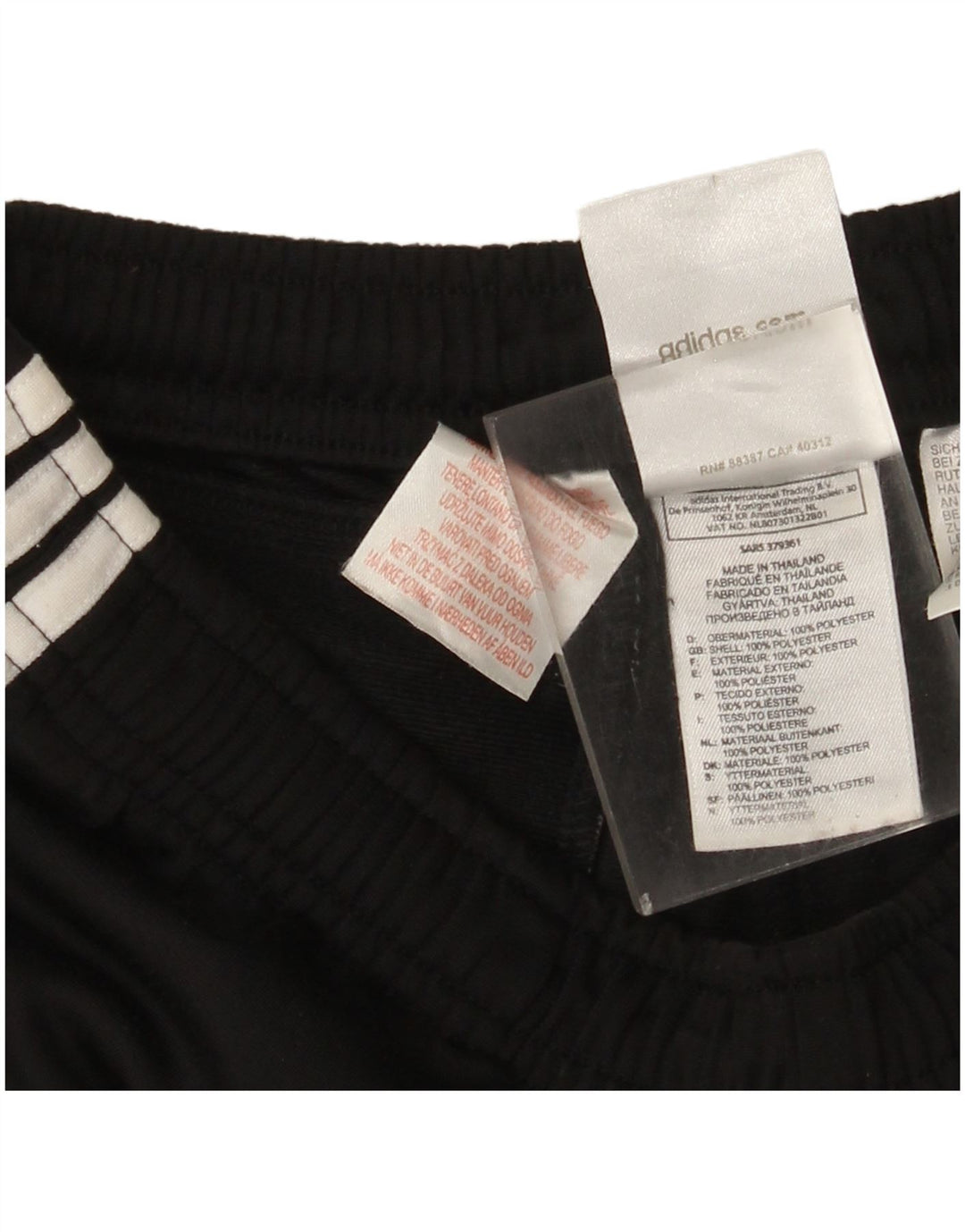 Adidas Herre NBA træningsdragt Bukser Medium Sort Polyester