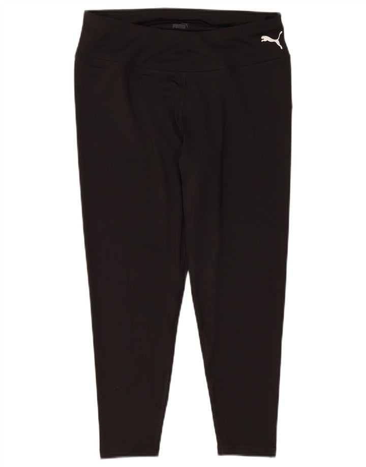 Puma Capri Leggings til kvinder UK 14 Medium Sort Polyester