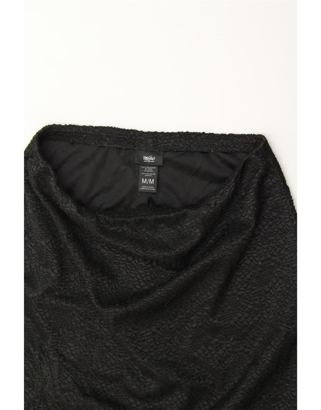 MOSSIMO Womens Pencil Skirt Medium W30 Black Polyester Vintage Mossimo and Second-Hand Mossimo from Messina Hembry 
