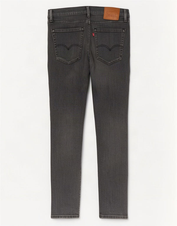 Levi's Herre 512 Slim Tapered Jeans W31 L32 Grå Bomuld