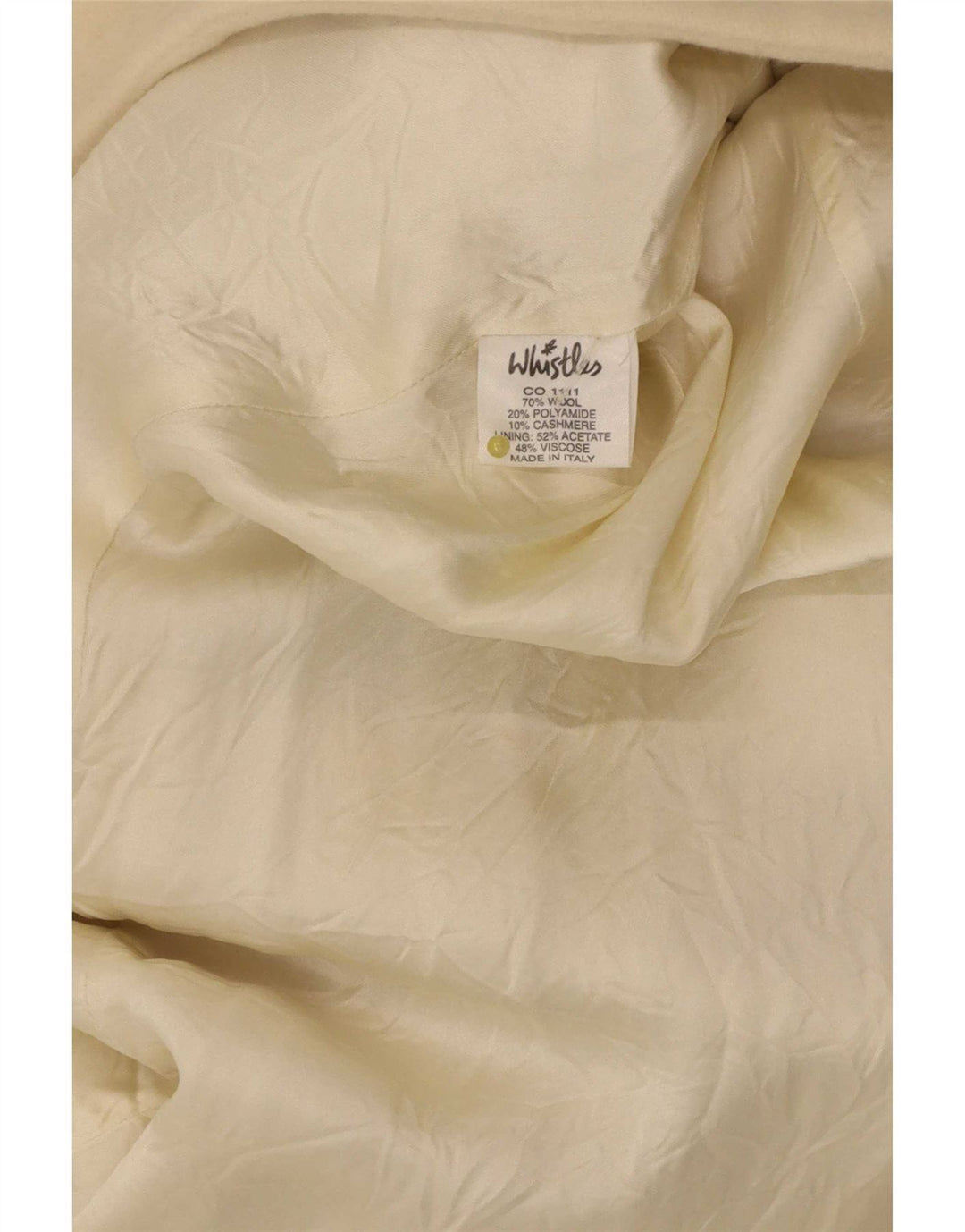 Whistler Womens Regular Fit Trench Coat UK 14 Medium Off White Uld