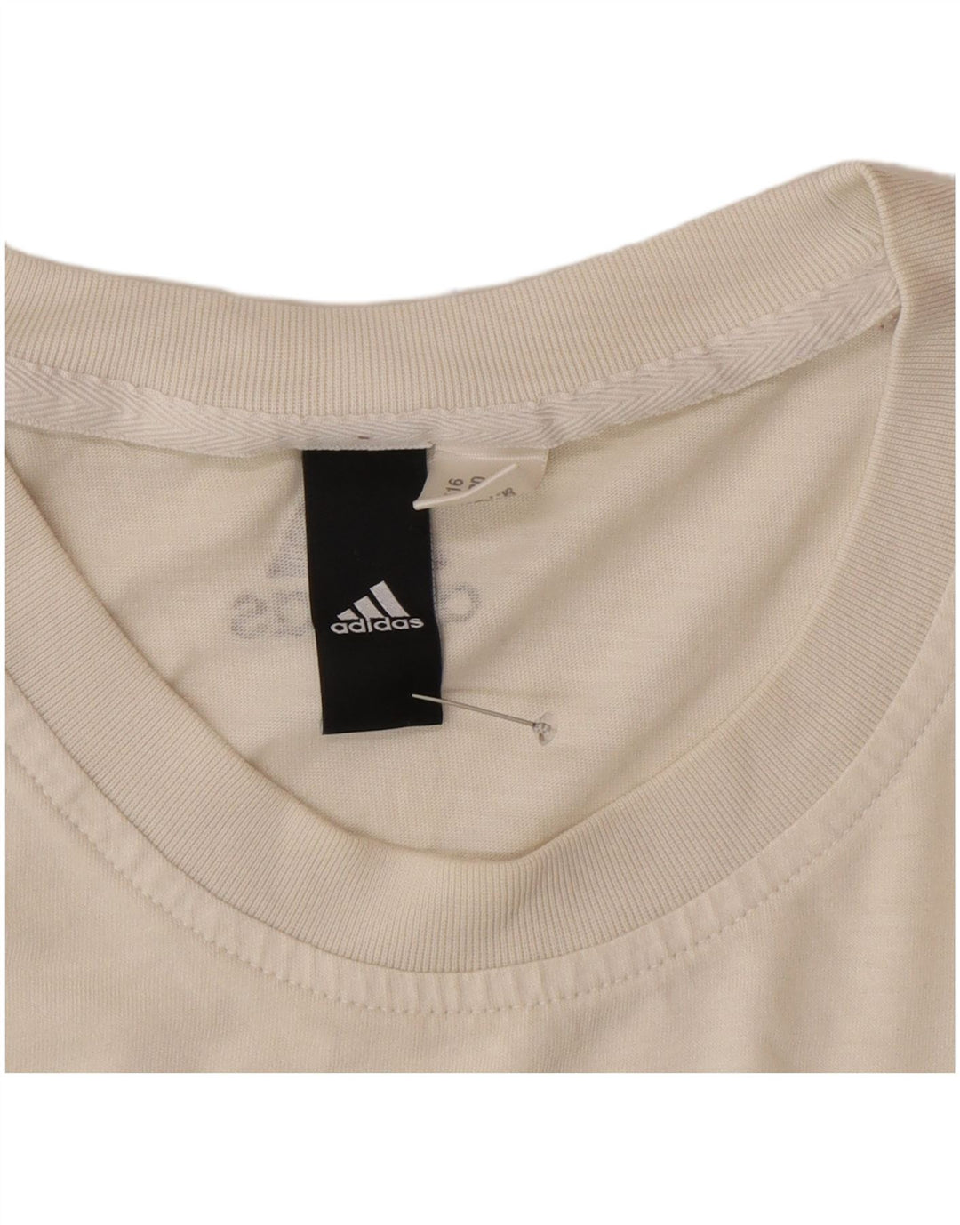 Adidas Grafisk T-shirt top til mænd 2XL Off White